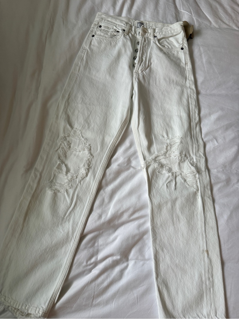 Agolde 90’s Jean White